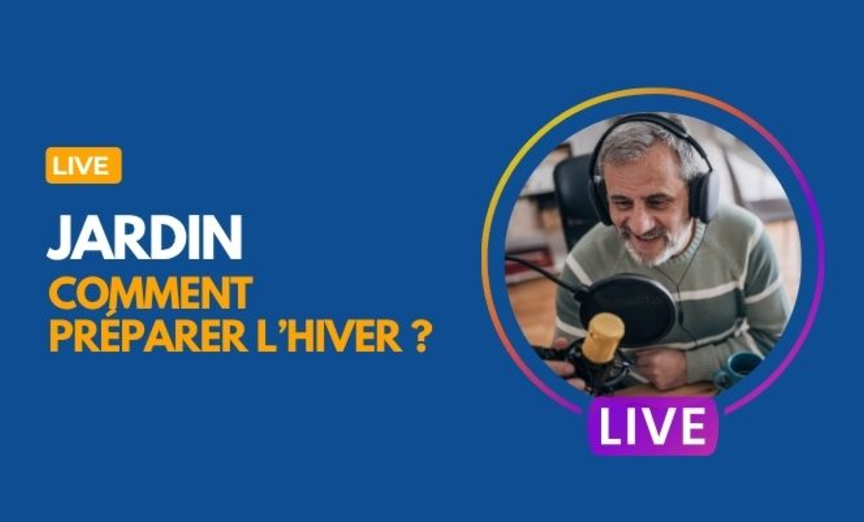 Session live jardin préparation hiver