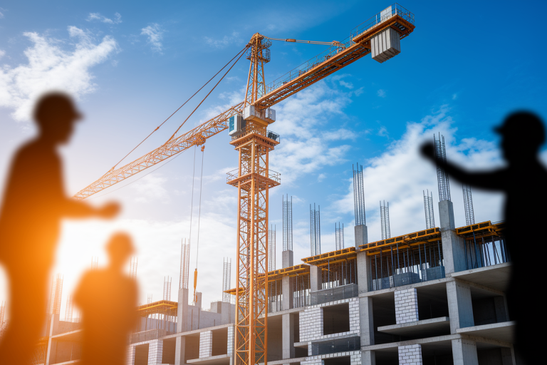 grue-chantier-ouvriers-batiments-soleil