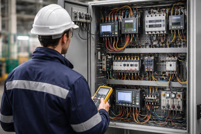 ingenieur-panneau-electrique-cables-industrie