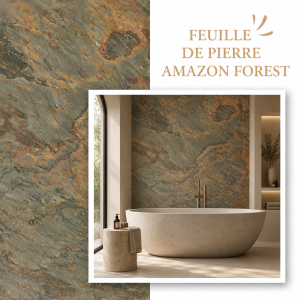 Feuille de pierre naturelle : le revêtement mural tendance pour transformer son intérieur
