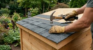 Comment bien choisir et poser la toiture de votre cabanon ou abri de jardin